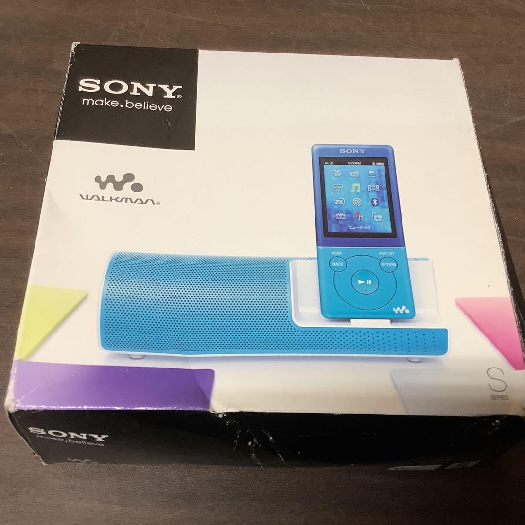 【値下げ】Sony ウォークマン 未開封 スピーカー付 NW-S774K 8GB