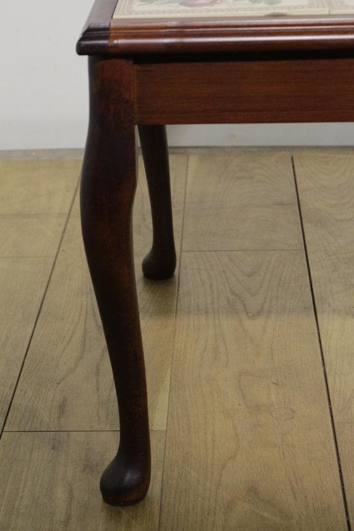 イギリス★タイル天板サイドテーブル★DemainCOLLECTION★木製家具★