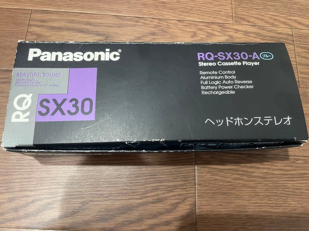 Panasonic RQ-SX30 ポータブルMDプレーヤー