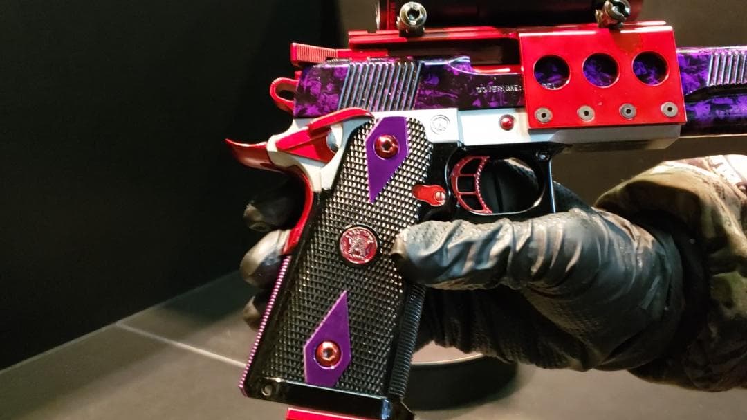 超ド派手！！　WA　ハイキャパ　レースガンカスタム　ガスブローバック