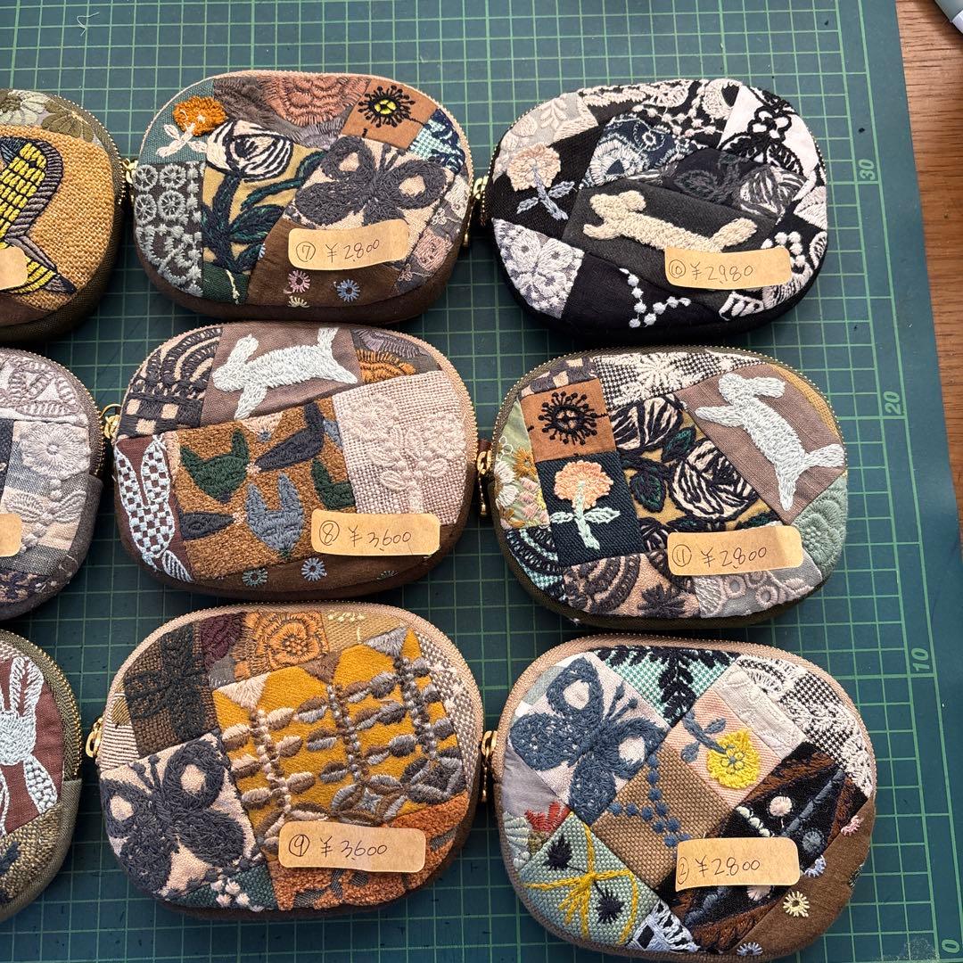 ☆確認用❗️ミナペルホネン ハンドメイド ミニポーチ12個