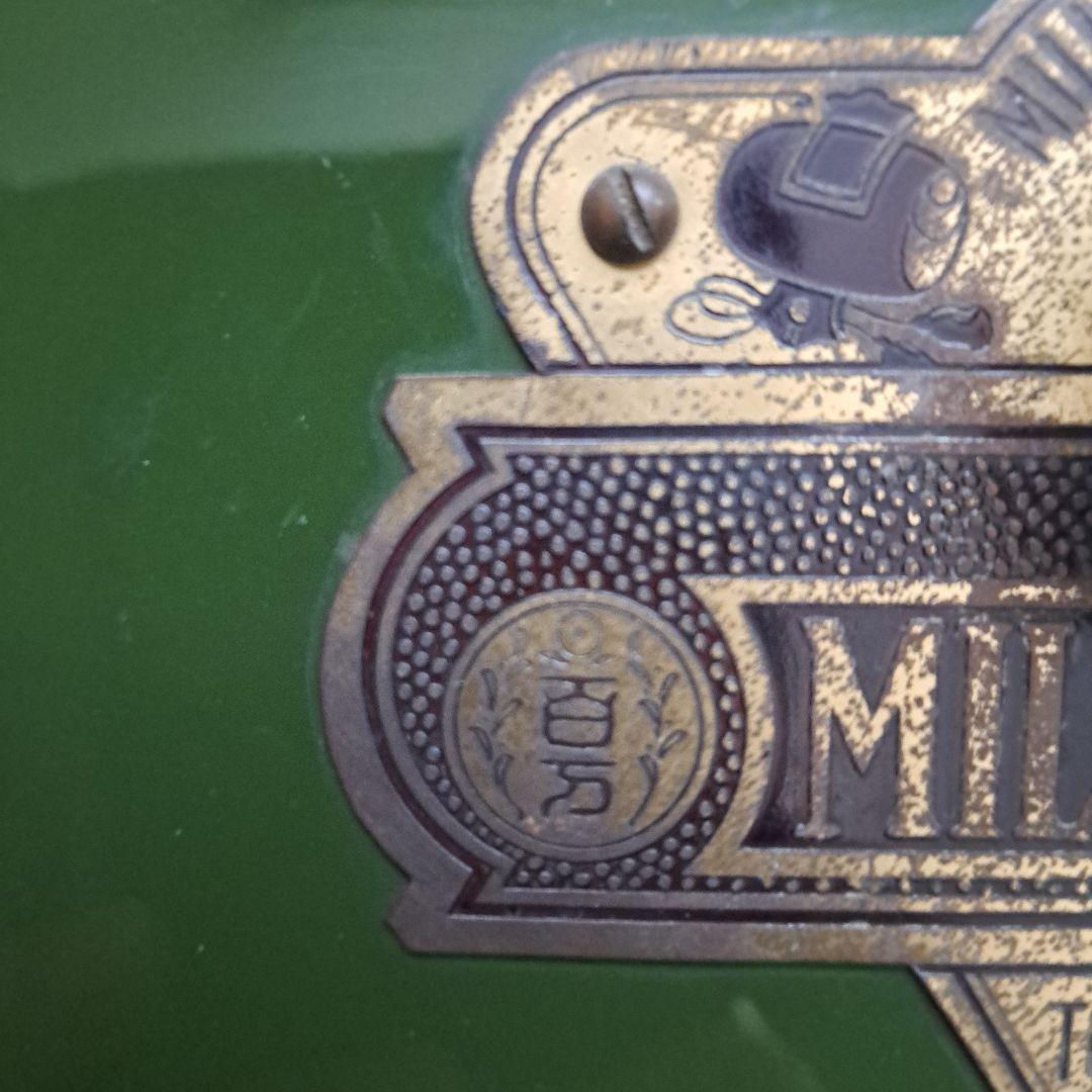 レトロ・アンティーク手提げ金庫 カギ付き