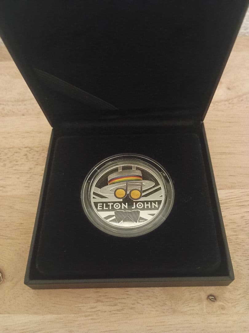 エルトン・ジョン １オンス銀貨