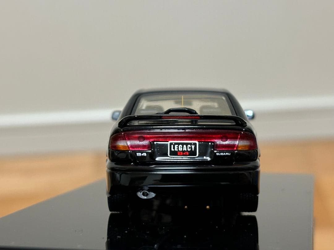 オートアート 1/43 レガシィB4 '99 ブラック ダイキャスト製 完成品