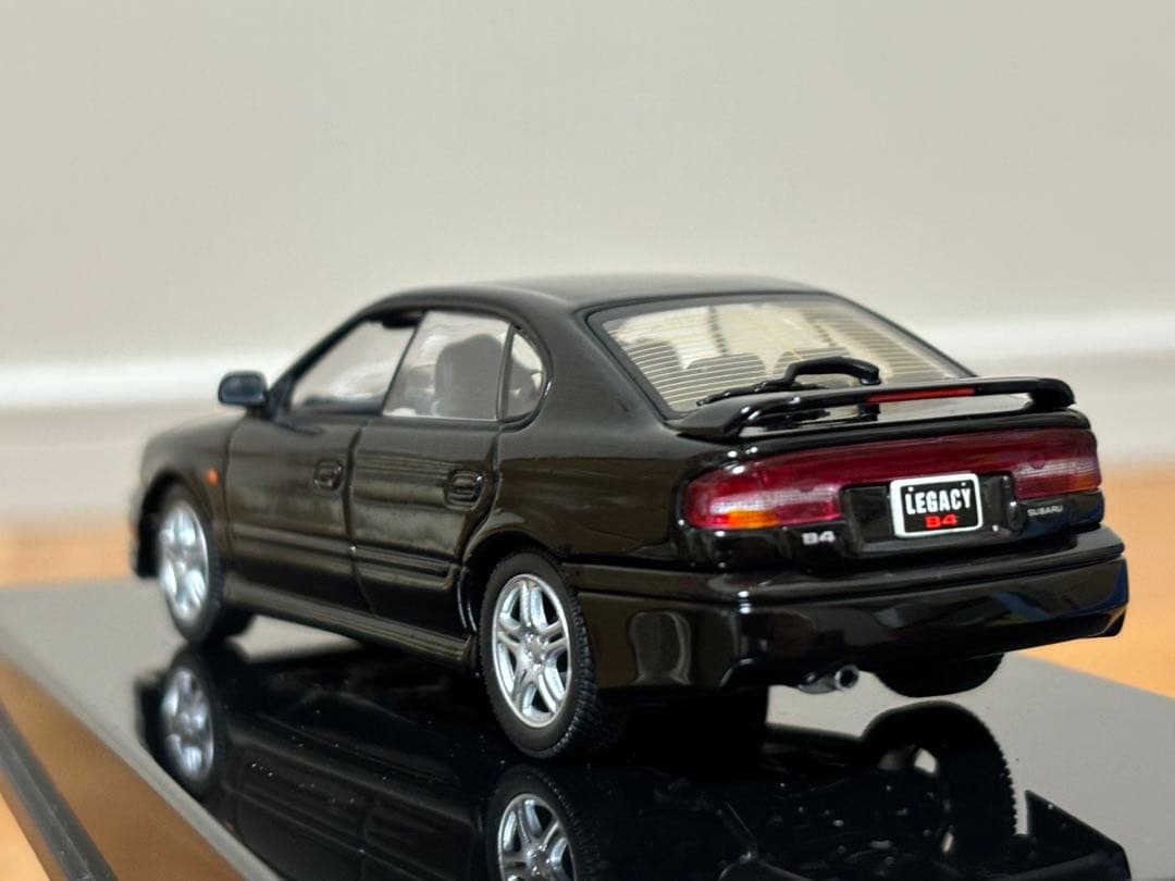 オートアート 1/43 レガシィB4 '99 ブラック ダイキャスト製 完成品