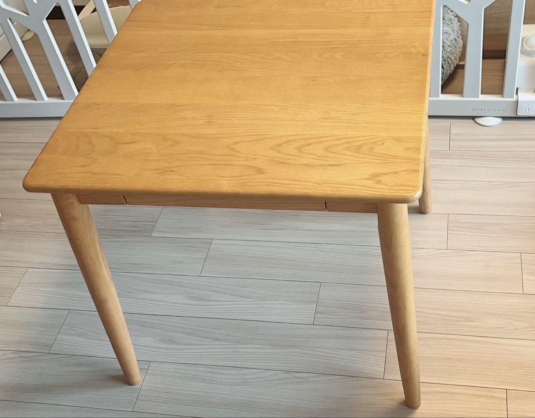 B-company 引き出し付き　ダイニングテーブル 75×70cm