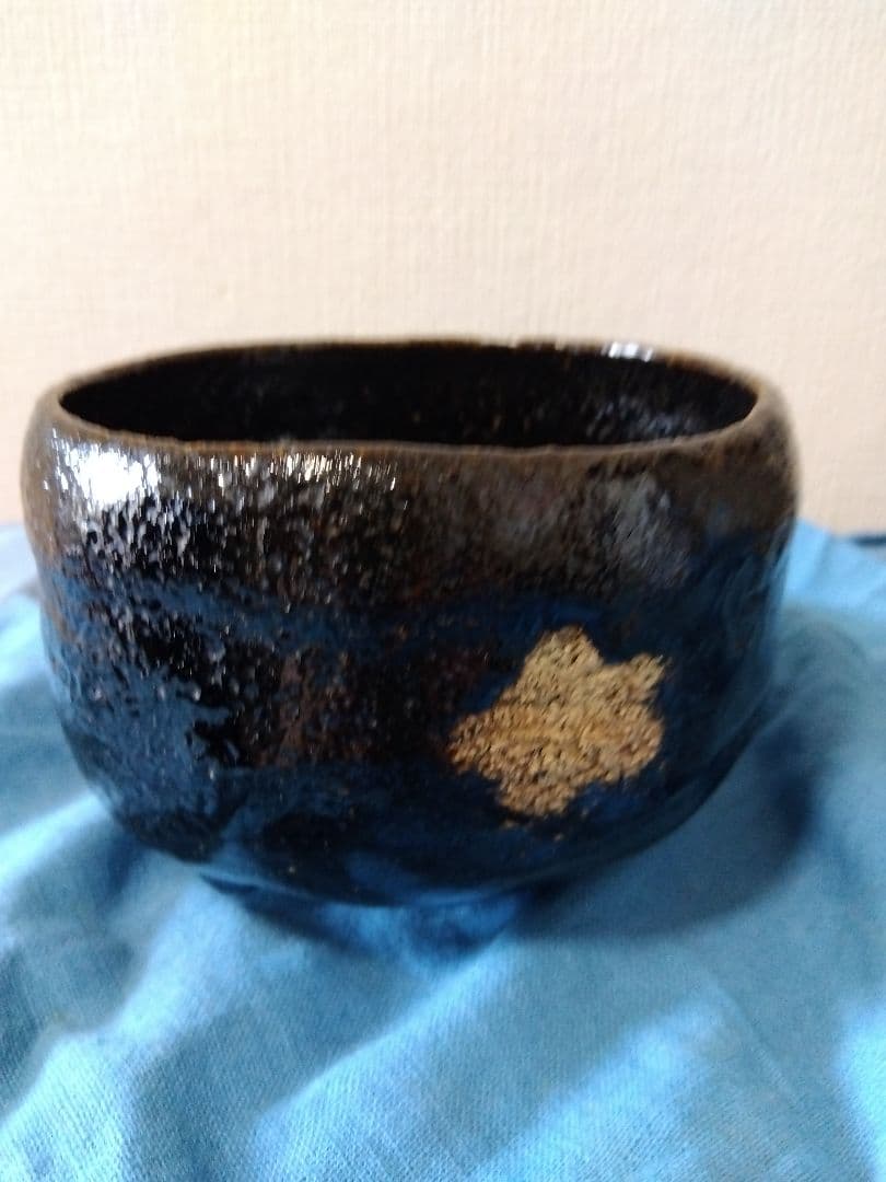 茶道具 楽吉左衛門 了入造 鵬雲斎箱書銘道成寺 淡々斎 箱書 銘柴の庵