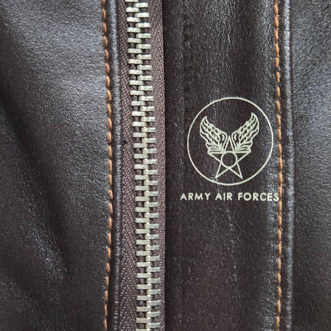 希少　本革　モーガン　メンフェスベル　A-2 フライトジャケット 40