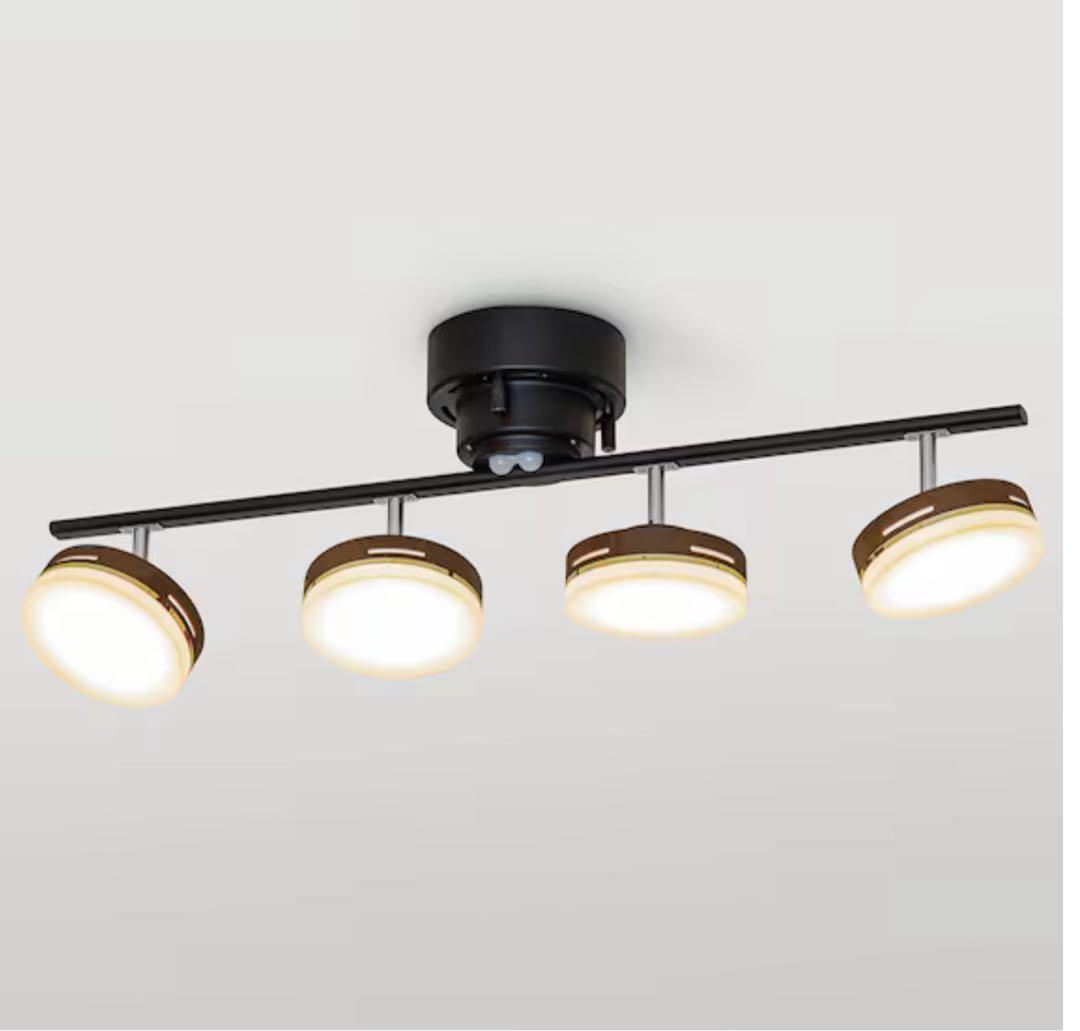 LEDシーリングライト 4灯 調光・調色機能付き14,990円→10,000円