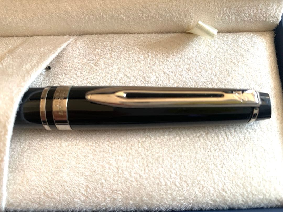 Waterman ボールペン 黒 金属製