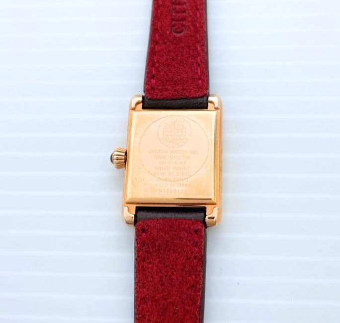 HO　CITIZEN kii エコドライブレザーベルト 腕時計