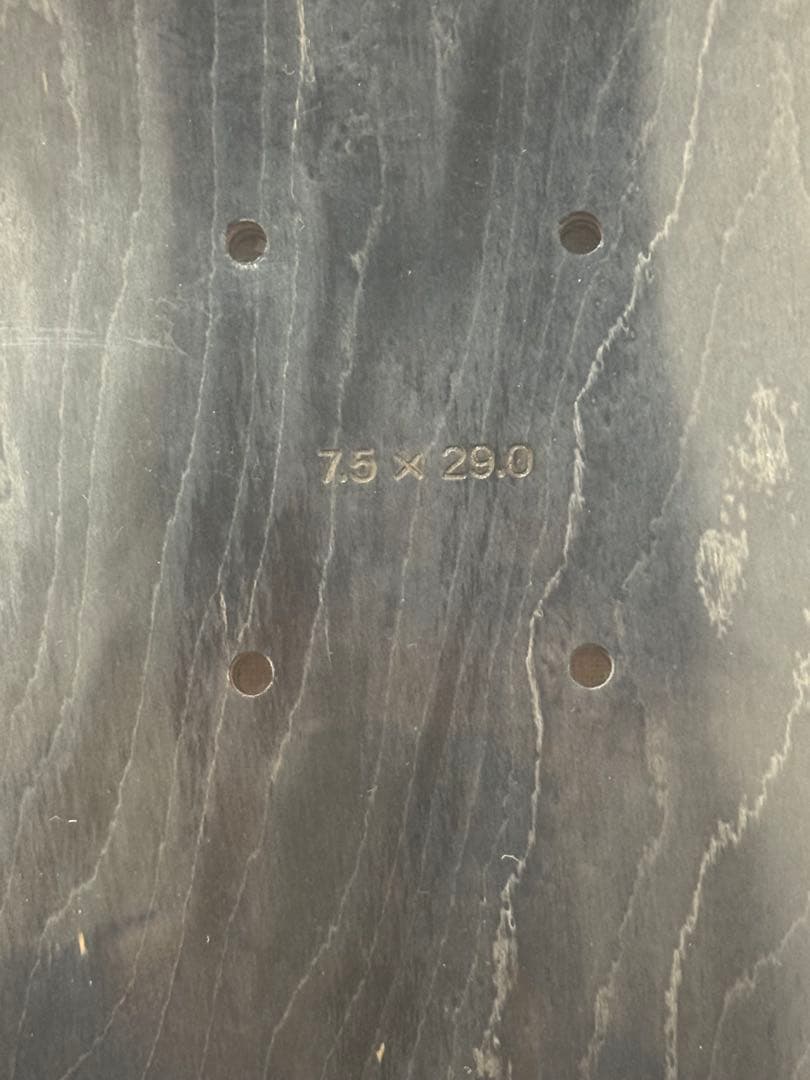 lesque レスケ　スケートボードデッキ 7.5 x 29.0 テープ付き