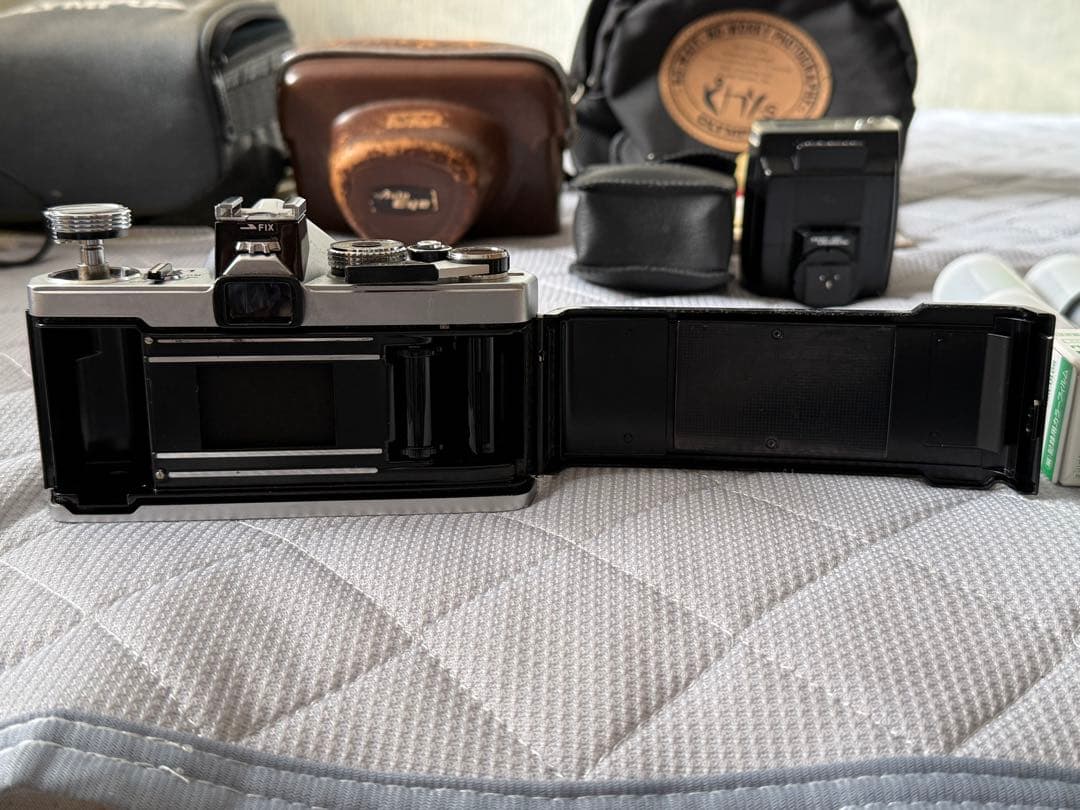 オリンパス　オールド一眼レフ&PEN レンズ　フィルム　ケース　セット