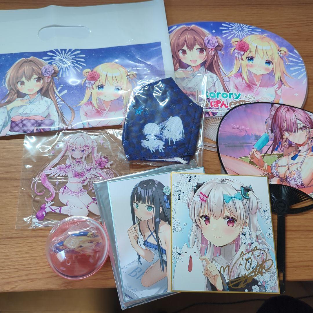 絵師 直筆サイン入り画集クリアファイル 画集 ポストカード タペストリーなど