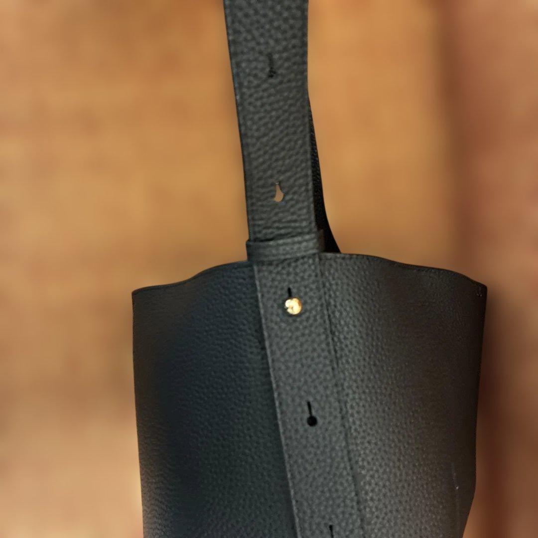 【美品】NOLLEY'S 本革　レザー　バケツワンハンドル　トートバッグ