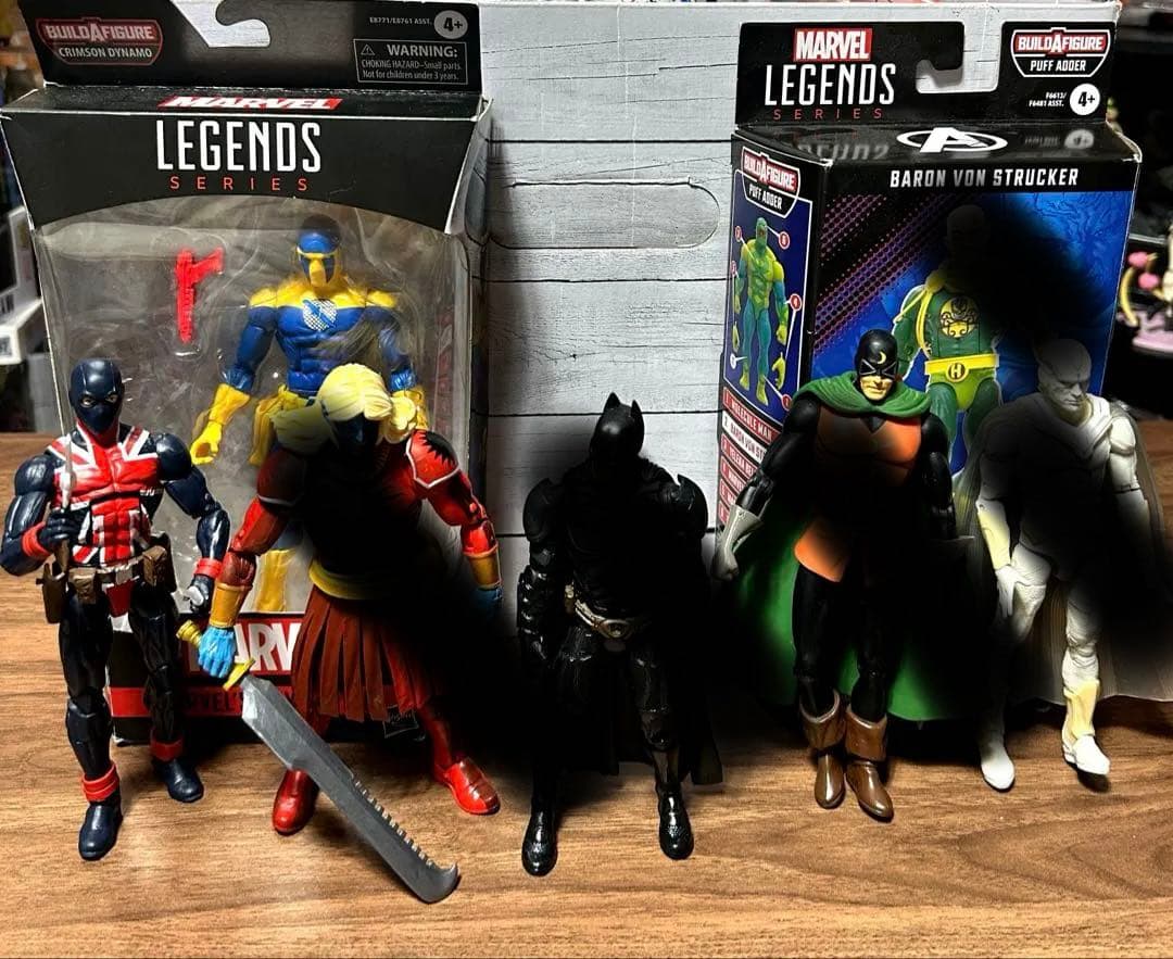 マーベルレジェンドその他アメコミフィギュア7体まとめ売り