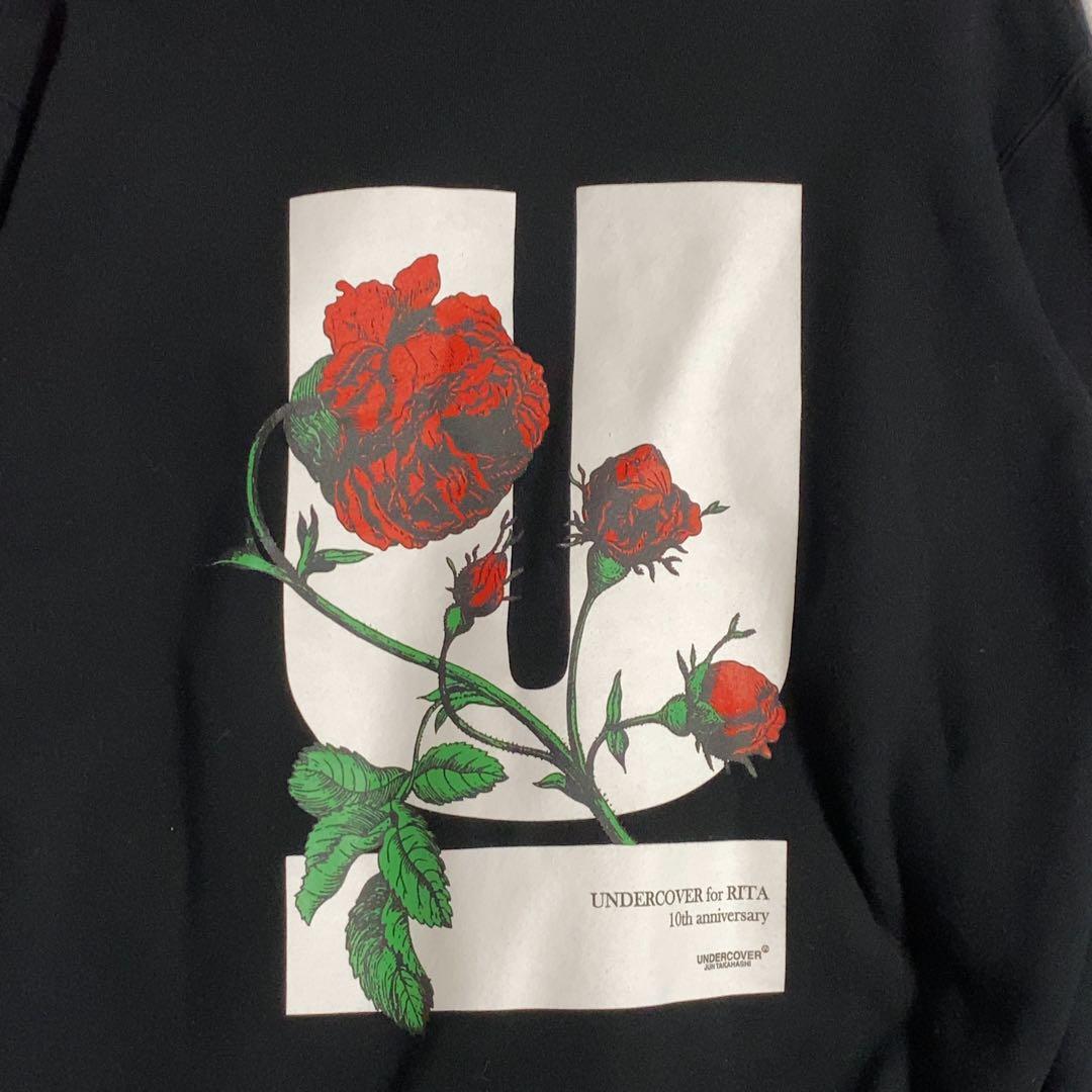 希少！UNDERCOVER×RITA コラボ パーカー 10周年 ブラック S