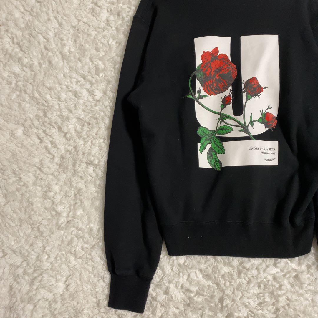 希少！UNDERCOVER×RITA コラボ パーカー 10周年 ブラック S