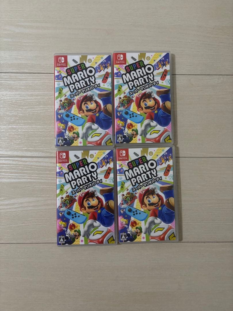 スーパー マリオパーティ　4本セット