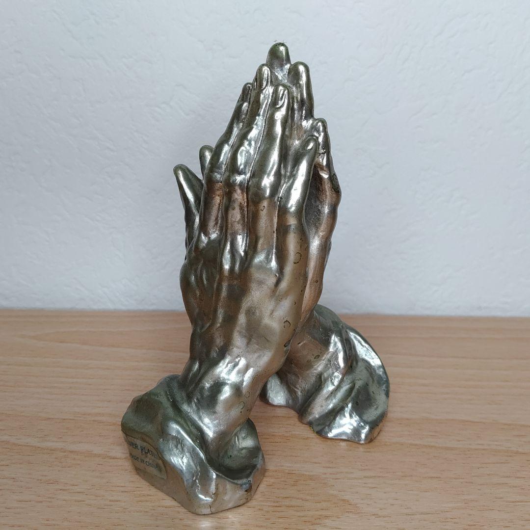 祈りの手 プレイハンド インテリア置物 アンティーク調