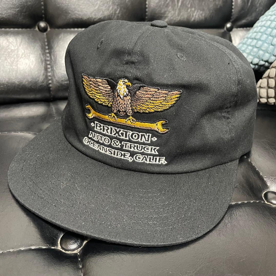 brixton キャップ　イーグル　ブラック　黒