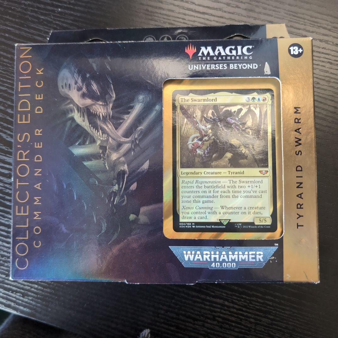 未開封　МTG　統率者デッキ　ウォーハンマー40,000　ティラニッドの大群