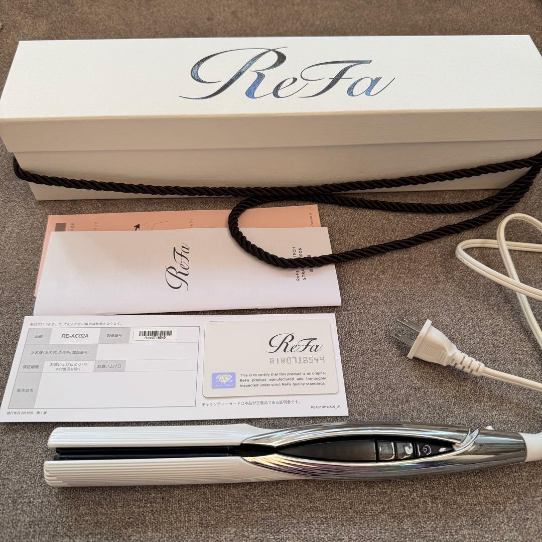 リファ　ビューテック　ストレートアイロン