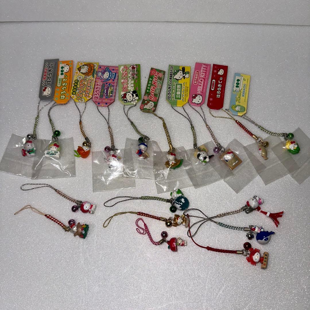 ハローキティ 根付け ご当地 ストラップ
