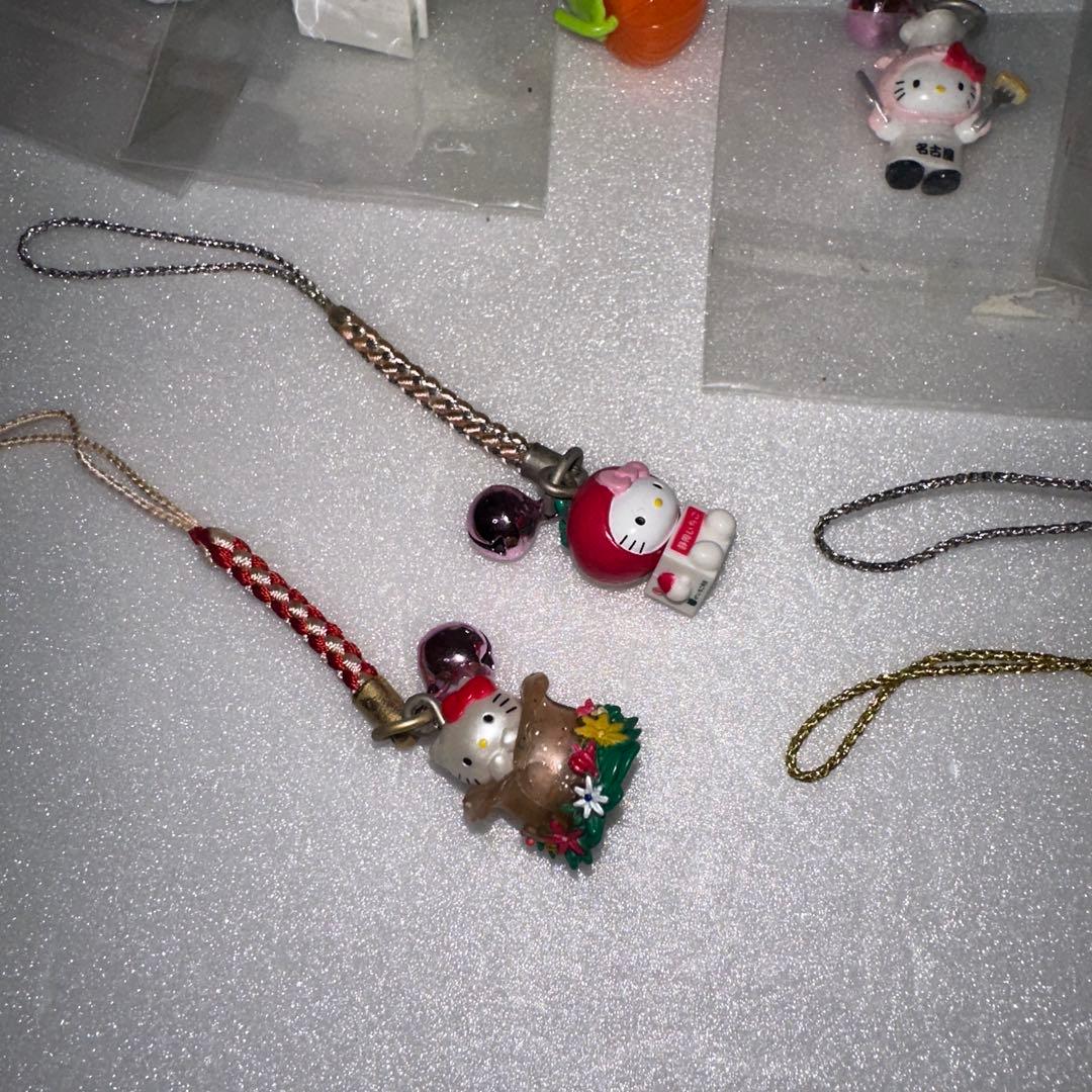 ハローキティ 根付け ご当地 ストラップ