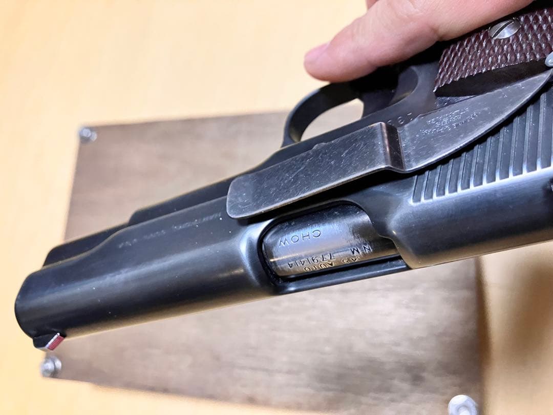 ゆ*じ様 WA ウエスタンアームズ　ボブチャウ　M1911 ガバメント