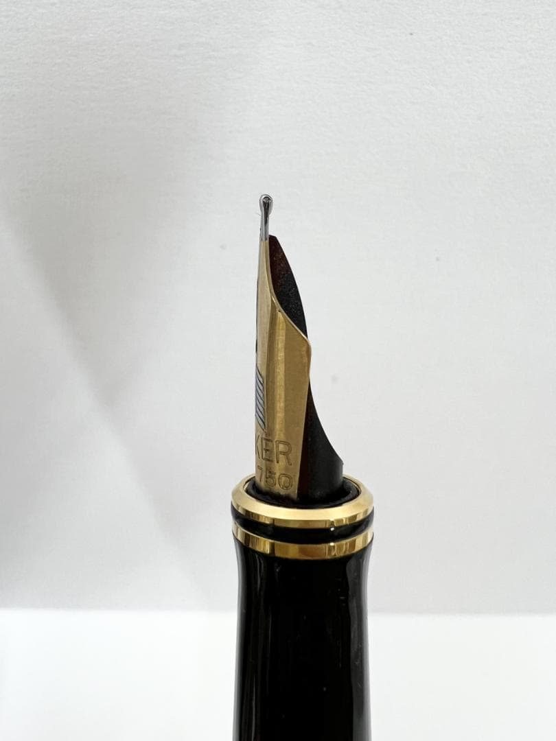 PARKER パーカー デュオフォールドインターナショナル 万年筆オレンジ18k
