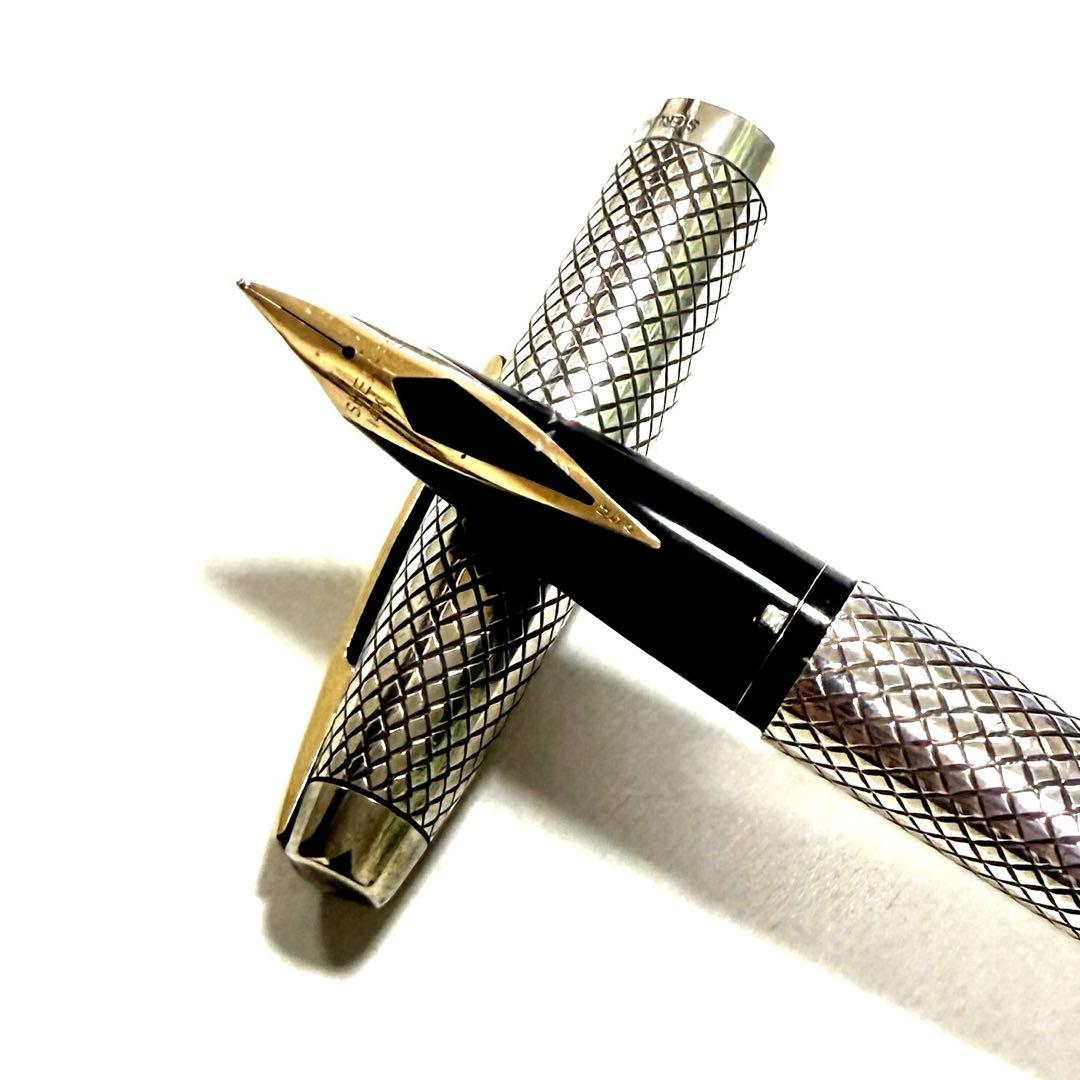 SHEAFFER シェーファー インペリアル K14スターリングシルバー万年筆