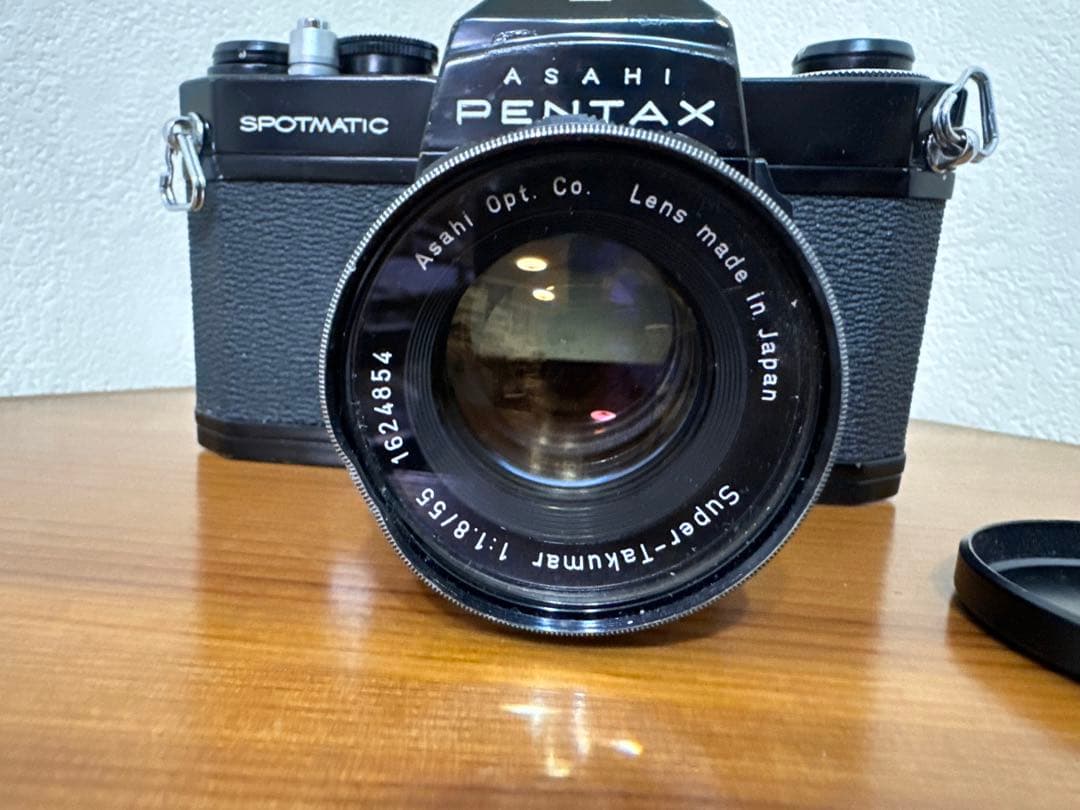 【即撮影可能】 フィルムカメラ Pentax SP レンズ3個付き