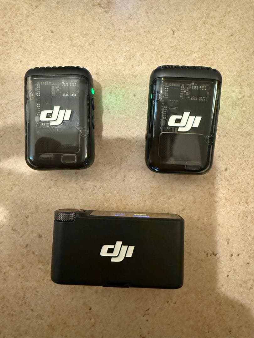 DJI Mic 2 ワイヤレスマイク デュアル 充電ケース付き