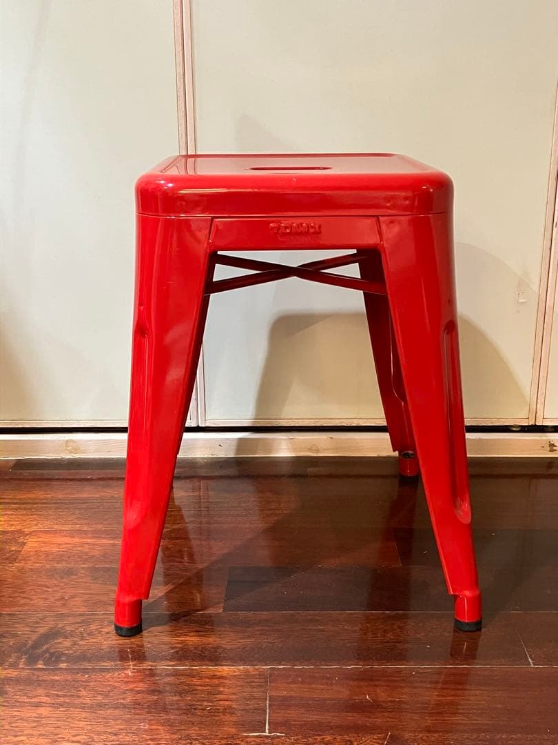 フランス製 TOLIXトリックス H スツールオリジナル　レッド