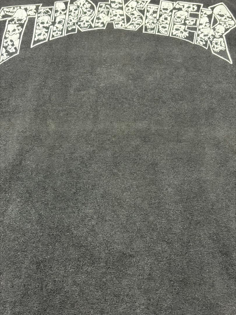 90s Hanes THRASHER スカル Tシャツ ヴィンテージ 古着