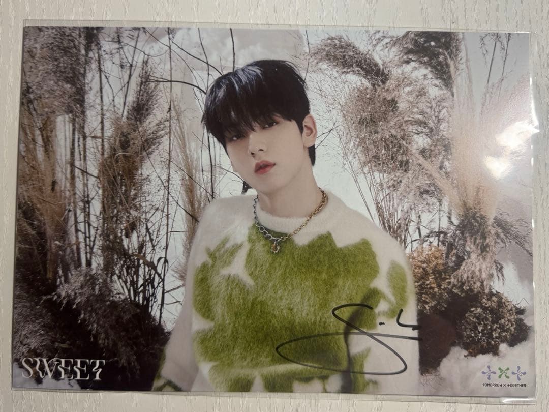 TXT スビン 直筆サイン入り