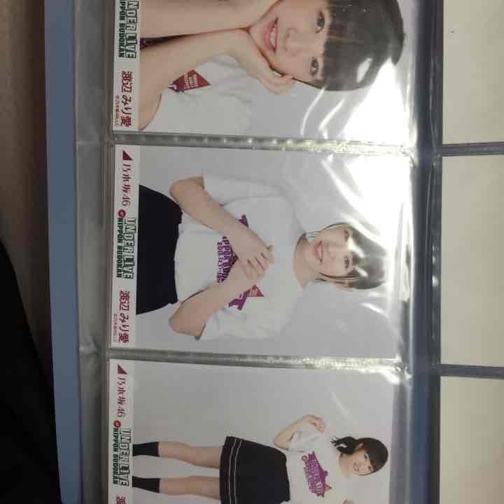 乃木坂46 生写真 アンダーライブＴシャツ