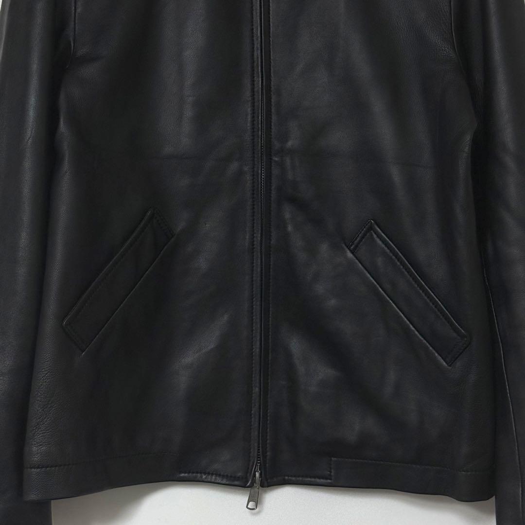 ADAM ET ROPE レザージャケット ブラック L