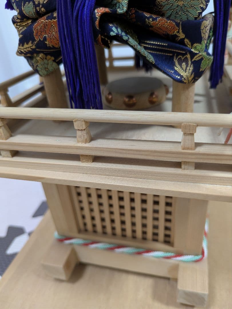 木製 ミニチュアだんじり