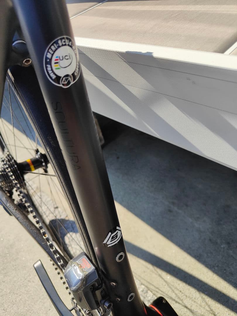 ロードバイク メリダスクルトゥーラ8000e 美品☆ホイール無し価格