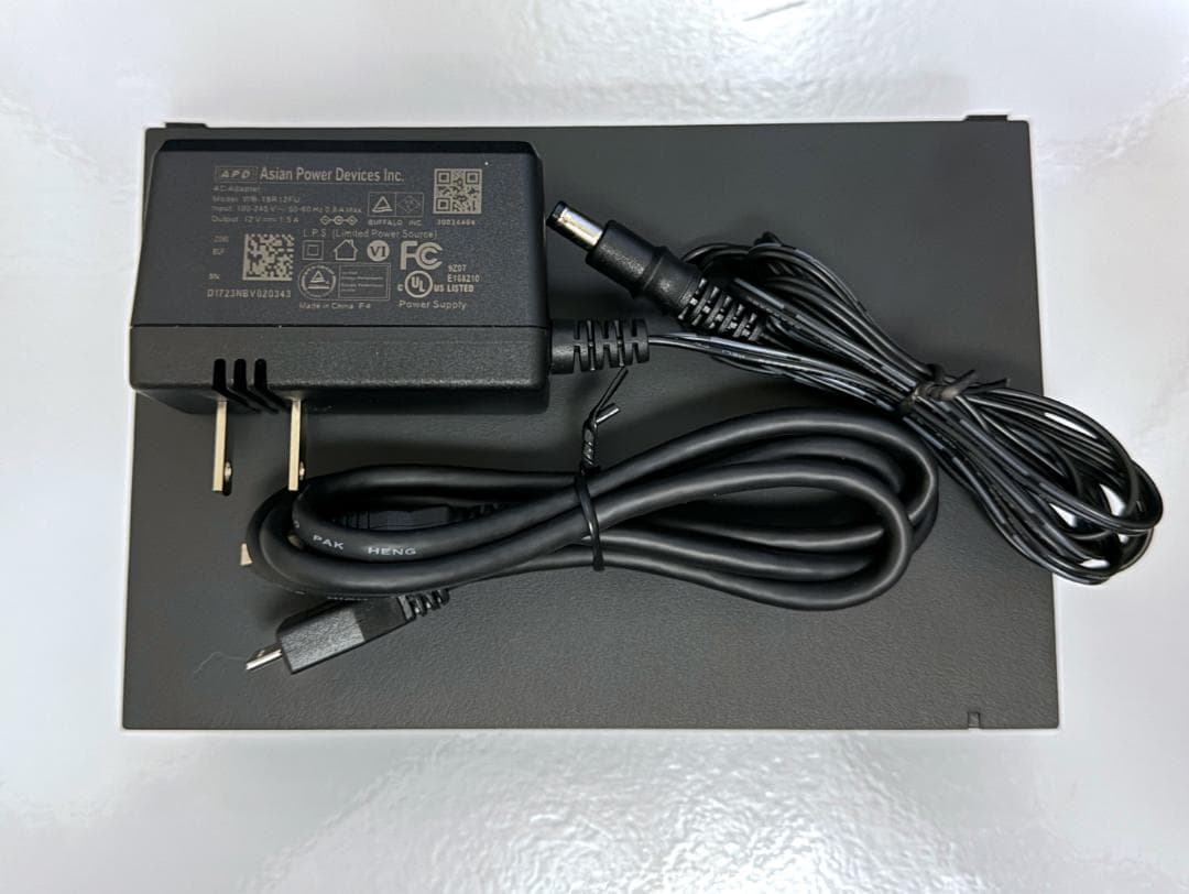 BUFFALO 外付けハードディスクドライブ 4TB ブラック