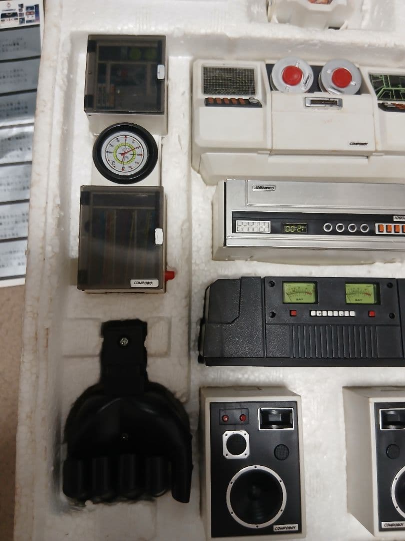 【昭和レトロ】テクノロボ　コンポボーイ　ポピー　一部欠損