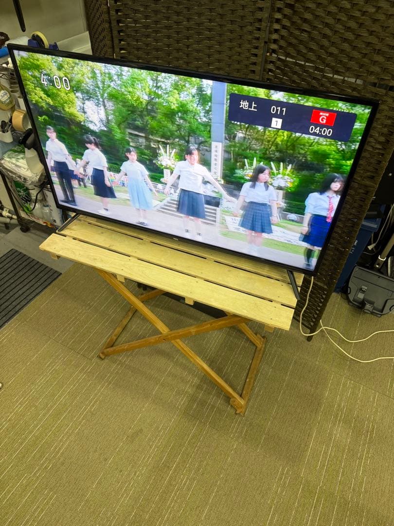 【美品】TCL 40型 HD液晶テレビAndroidテレビ 40S515