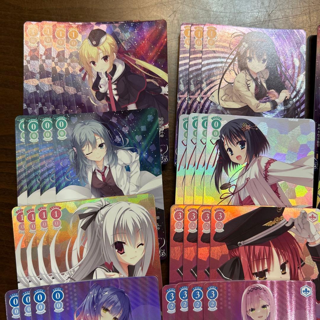 ヴァイスシュヴァルツロゼ ゆずソフト　OFR.SR高レアセミ4コン