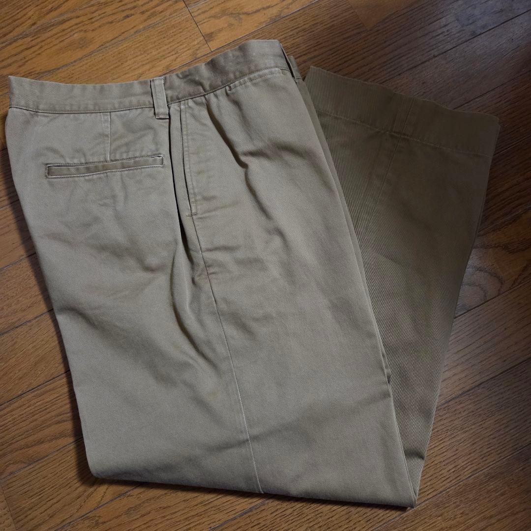 ATLAST＆CO チノパン ツイル トラウザー