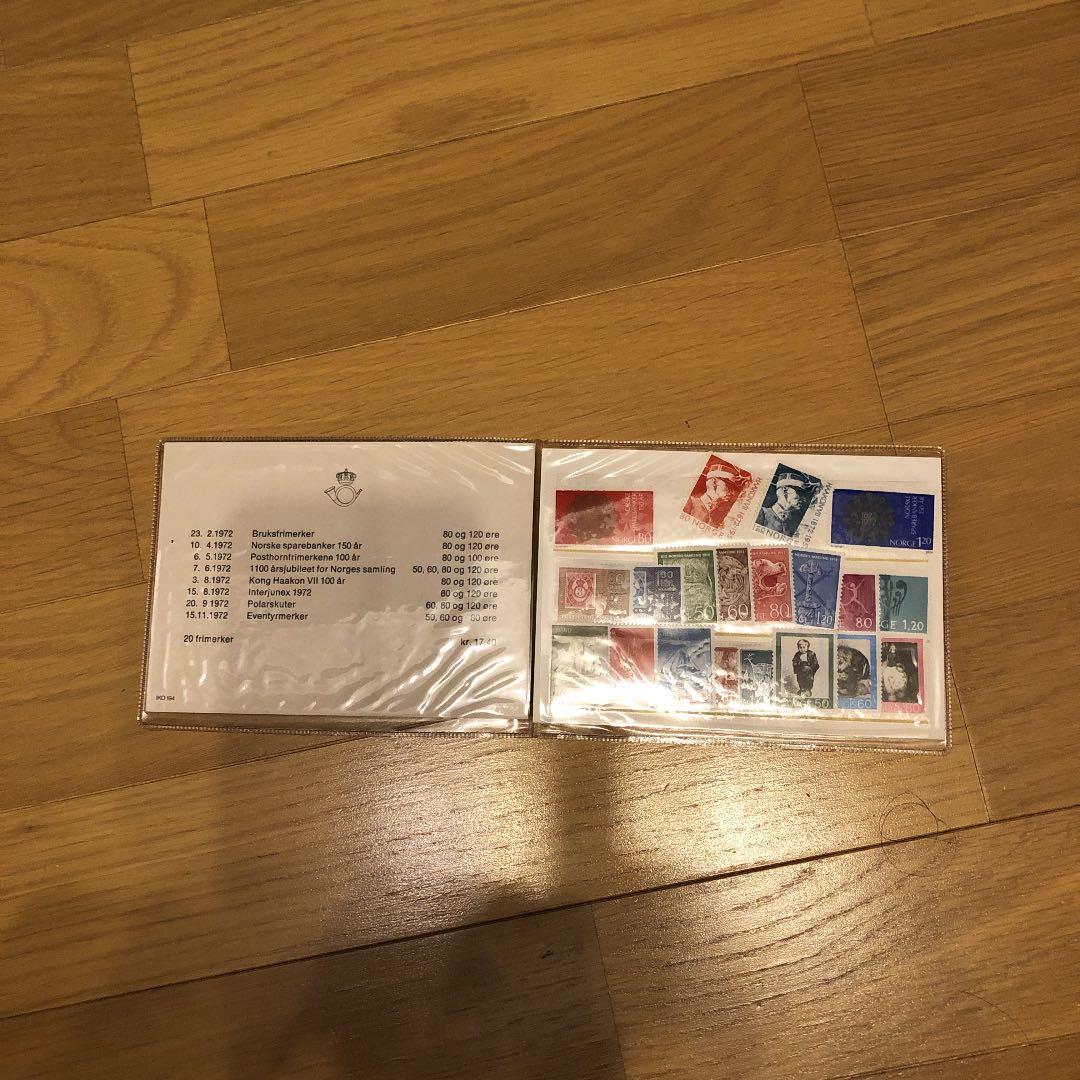 ノルウェーの記念切手　シート