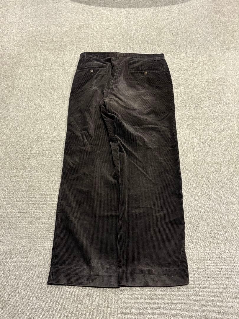 90s USA製 ラルフローレン ポロチノ 初期タグ ブラックコーデュロイ