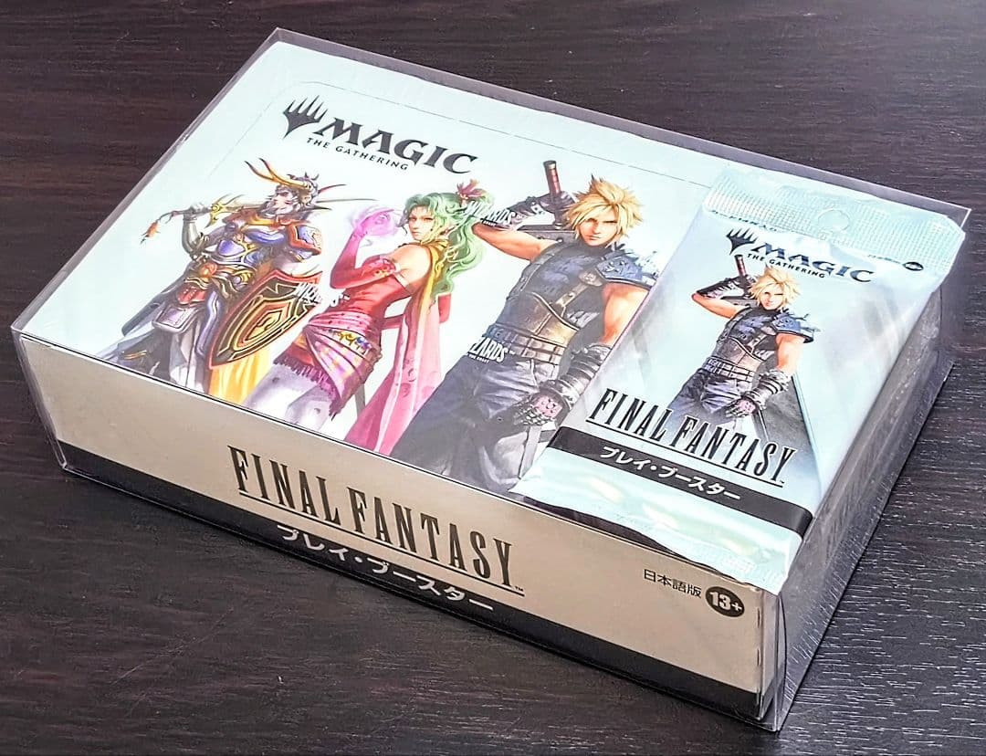 ラス1 MTG FF プレイブースターBOX シュリンク ローダー 1パック付