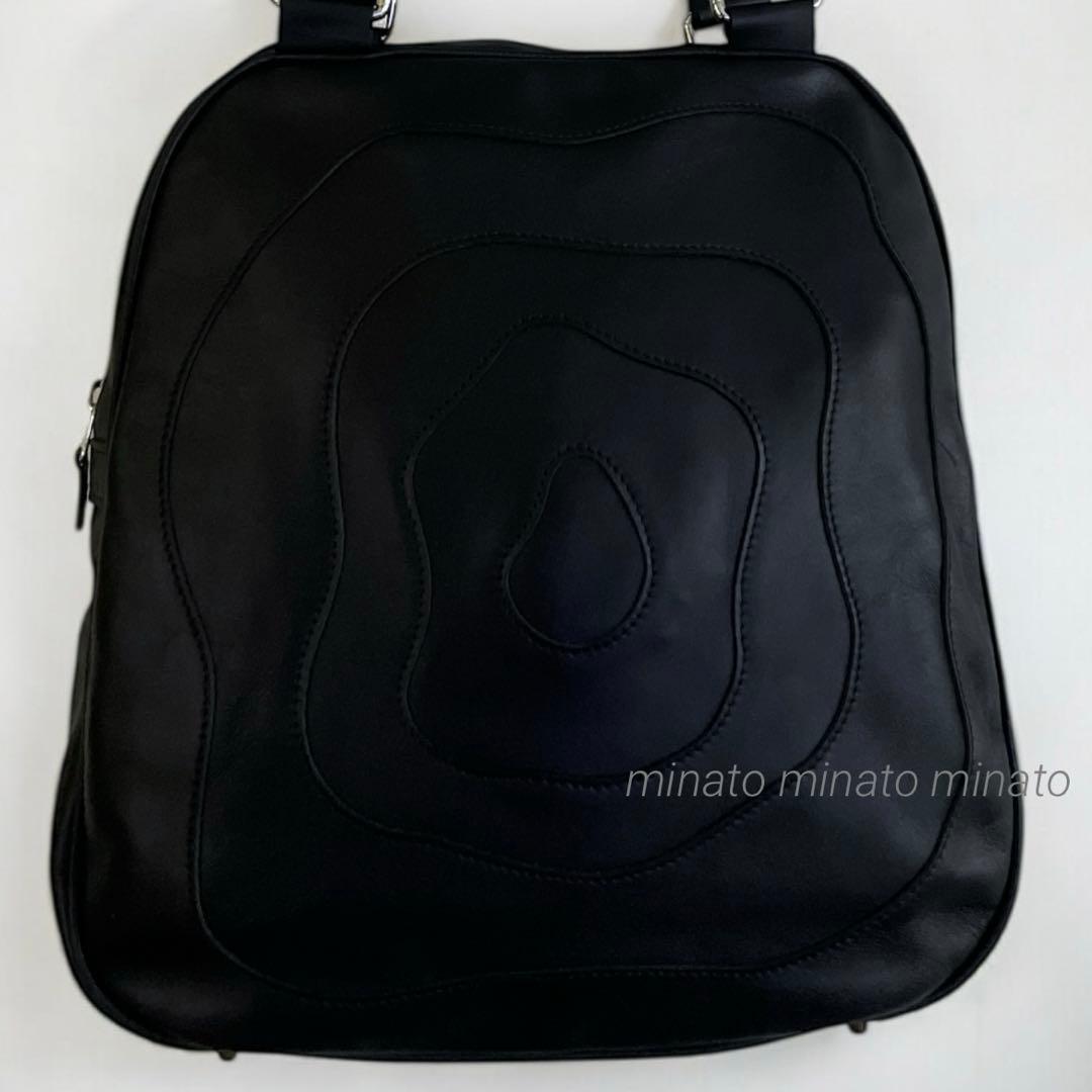 hirararaJACQUES LECORREリヨン レザーハンドバッグ